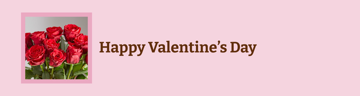 Valentine's day is a special holiday, and a great time to show your loved one how you feel. Let's be honest, you won't hear the end of it if you don't send a Valentine's bouquet. So our local florists have you covered with a selection of romantic bouquets and Valentine's flowers that can really show the depth of your love.