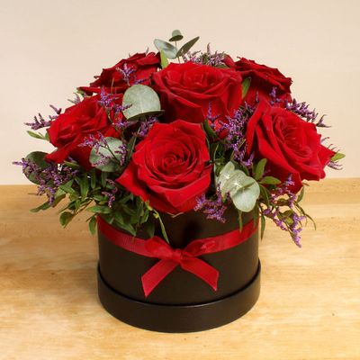 The perfect romantic or Valentine's flowers, our Love Box bouquet is the ideal gift for that special person in your life. Each arrangement contains fresh, hand tied flowers and makes a great statement of love.